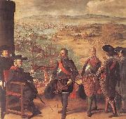 ZURBARAN  Francisco de Defence of Cadiz against the English china oil painting reproduction